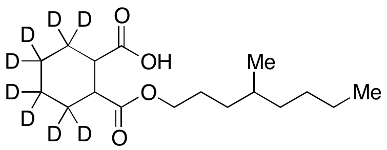 1,2-Cyclohexanedicarboxylic Acid Mono 4-Methyloctyl Ester-D8