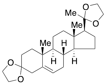 Pregn-5-ene-3,20-dione Bis(cyclic ethylene acetal)