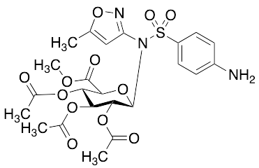 Sulfamethoxazole 2,3,4-Tri-O-acetyl-beta-D-glucuronide Methyl Ester