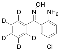 2-Amino-5-chlorobenzophenone Oxime-d5