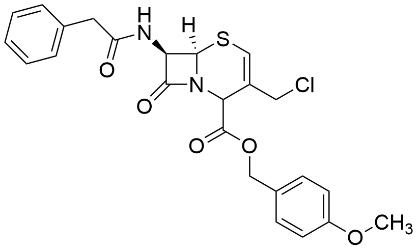 4-Methoxybenzyl (6R,7R)-3-(chloromethyl)-8-oxo-7-(2-phenylacetamido)-5-thia-1-azabicyclo[4.2.0]oct-3-ene-2-carboxylate