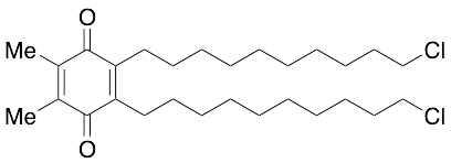 2,3-Bis(10-chlorodecyl)-5,6-dimethylcyclohexa-2,5-diene-1,4-dione