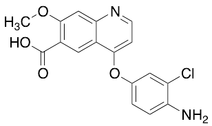 4-(4-Amino-3-chlorophenoxy)-7-methoxyquinoline-6-carboxylic Acid