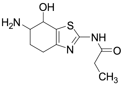 N-(6-Amino-7-hydroxy-4,5,6,7-tetrahydrobenzo[d]thiazol-2-yl)propionamide