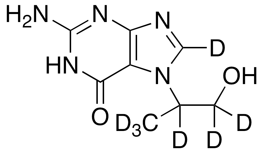 7-(1-Methyl-2-hydroxyethyl)guanine-d7 (Major)
