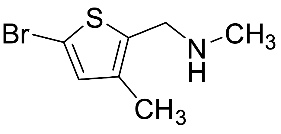 5-Bromo-​N,​3-​dimethyl-2-thiophenemethanamine
