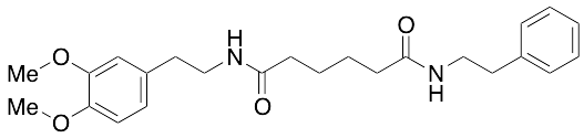 N-[2-(3,4-Dimethoxyphenyl)ethyl]-N'-(2-phenylethyl)-hexanediamide