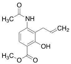 Methyl 4-Acetamido-3-allyl-2-hydroxybenzoate