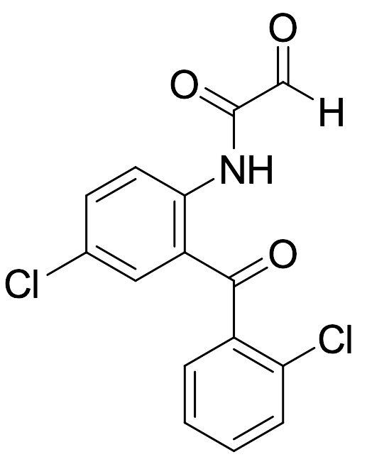 N-(4-chloro-2-(2-chlorobenzoyl)phenyl)-2-oxoacetamide
