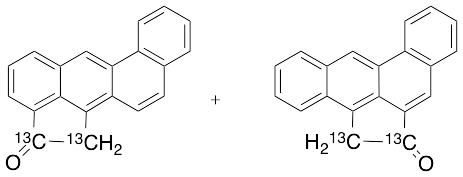 Benz[j]aceanthrylen-2(1H)-one13C2 and Benz[e]aceanthrylen-6(5H)-one13C2