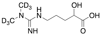 5-(3,3-Dimethyl-d6-guanidino)-2-hydroxypentanoic Acid