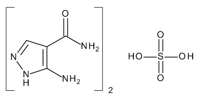 5-Amino-1H-pyrazole-4-carboxamide Hemisulphate - CAS No. 27511-79-1 5-Amino-1H-pyrazole-4-carboxamide Hemisulphate