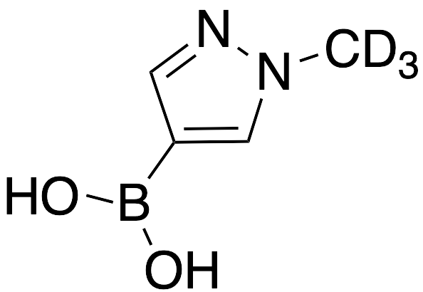 1-Methyl-4-pyrazoleboronic Acid-d3