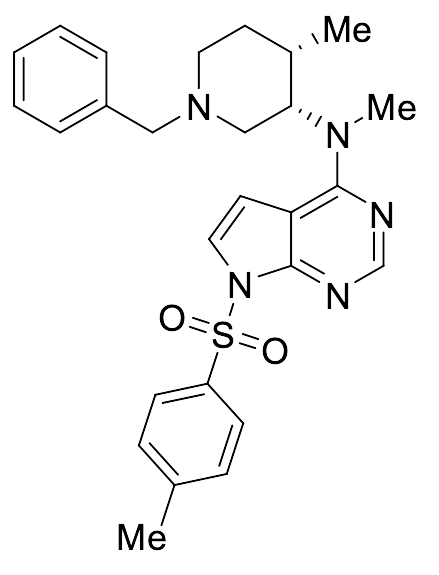 N-((3S,4S)-1-Benzyl-4-methylpiperidin-3-yl)-N-methyl-7-tosyl-7H-pyrrolo[2,3-d]pyrimidin-4-amine