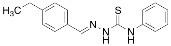 2-[(4-Ethylphenyl)methylene]-N-phenylhydrazinecarbothioamide