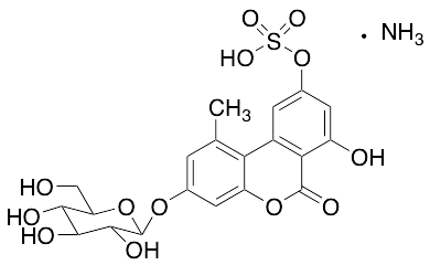 3-Glucosidylalternariol 9-Sulfate Ester Ammonium Salt