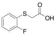 2-[(2-Fluorophenyl)sulfanyl]acetic Acid