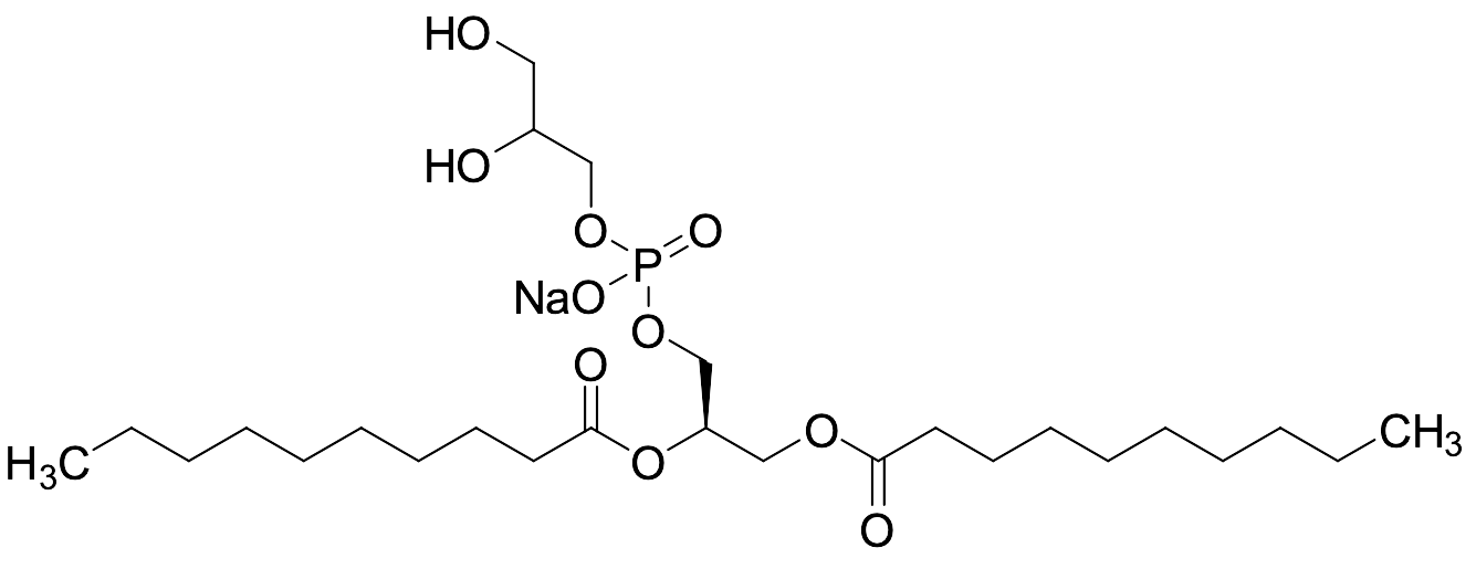 1,​2-​Didecanoyl-​sn-​glycero-​3-​phospho-​(1'-​rac-​glycerol) Sodium Salt