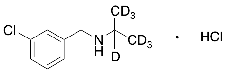 3-Chloro-N-(1-methylethyl)-benzenemethanamine-d7 Hydrochloride