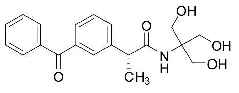 (R)-2-(3-Benzoylphenyl)-N-(1,3-dihydroxy-2-(hydroxymethyl)propan-2-yl)propanamide