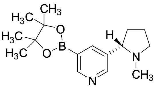 3-[(2S)-1-Methyl-2-pyrrolidinyl]-5-(4,4,5,5-tetramethyl-1,3,2-dioxaborolan-2-yl)pyridine