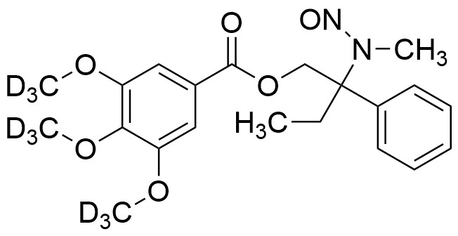 N-Desmethyl N-nitroso Trimebutine-d9