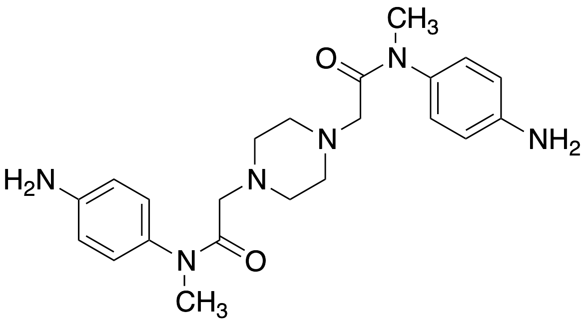 2,2'-(Piperazine-1,4-diyl)bis(N-(4-aminophenyl)-N-methylacetamide)
