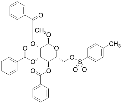 Methyl 2,3,4-tri-O-benzoyl-6-O-[(4-methylphenyl)sulfonyl]-alpha-D-mannopyranoside