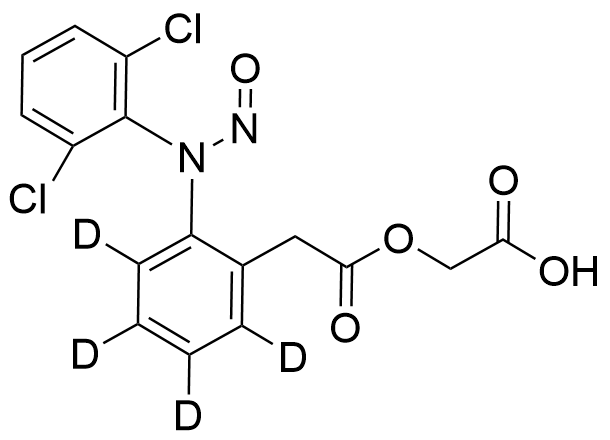 N-Nitrosoaceclofenac-d4