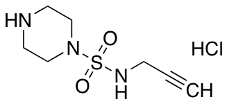 N-2-Propyn-1-yl 1-Piperazinesulfonamide Hydrochloride
