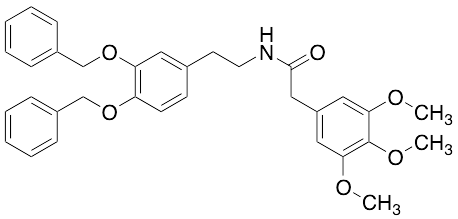 N-[2-[3,4-Bis(phenylmethoxy)phenyl]ethyl]-3,4,5-trimethoxybenzeneacetamide