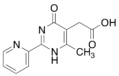 2-[4-Methyl-6-oxo-2-(pyridin-2-yl)-1,6-dihydropyrimidin-5-yl]acetic Acid