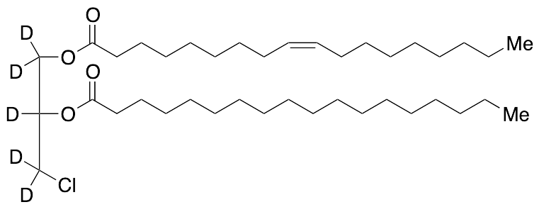 rac 1-Oleoyl-2-stearoyl-3-chloropropanediol-d5