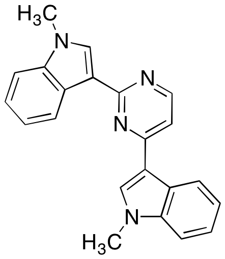 3,3’-(Pyrimidine-2,4-diyl)bis(1-methyl-1H-indole)