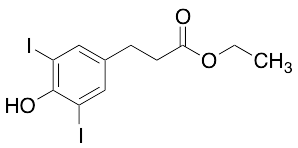 4-Hydroxy-3,5-diiodo-benzenepropanoic Acid Ethyl Ester