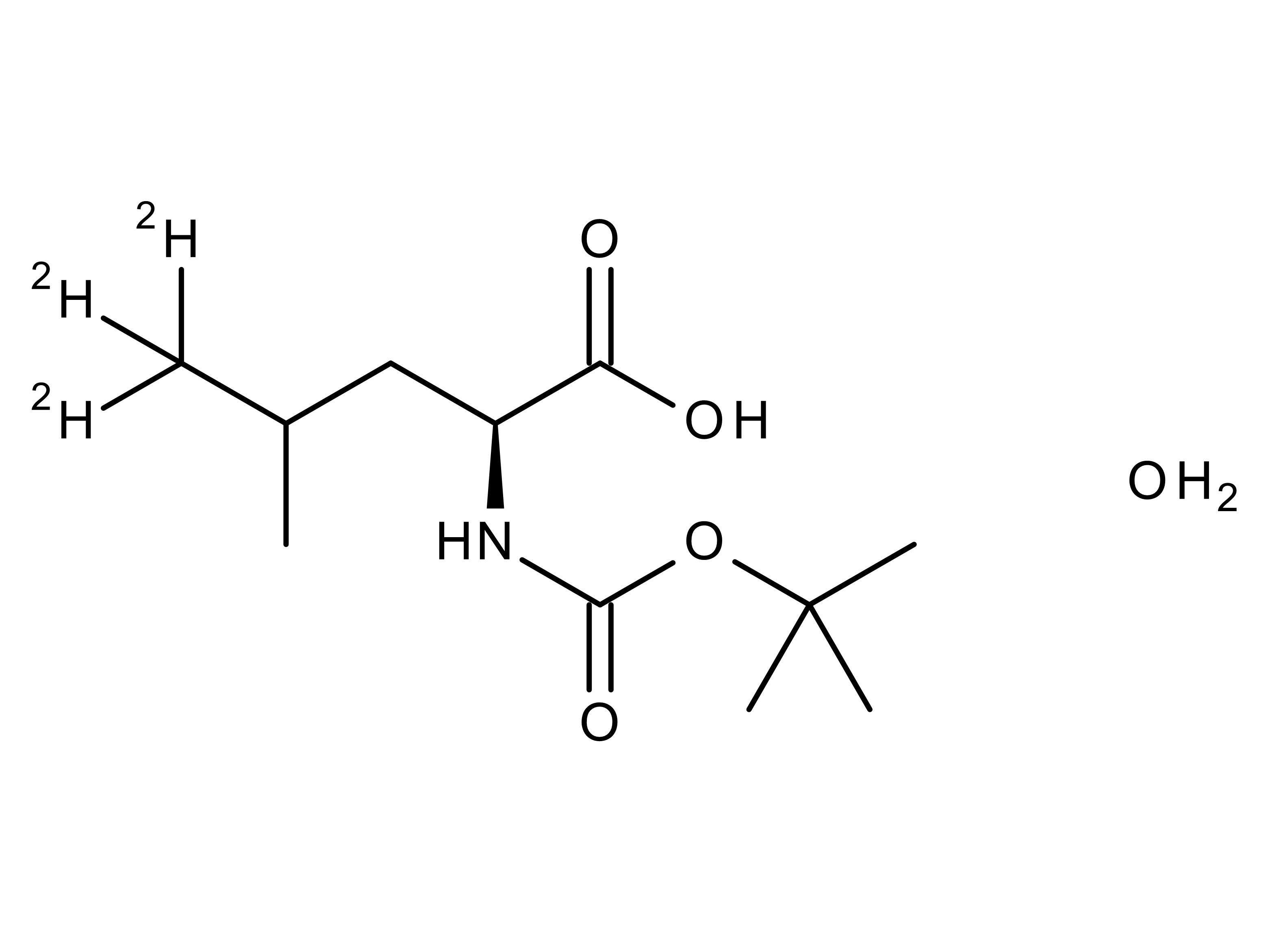 L-Leucine-d3-N-t-BOC H2O (methyl-d3)