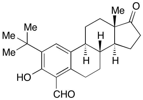 2-(1,1-Dimethylethyl)-3-hydroxy-17-oxoestra-1,3,5(10)-triene-4-carboxaldehyde