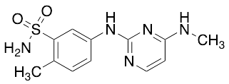 2-Methyl-5-((4-(methylamino)pyrimidin-2-yl)amino)benzenesulfonamide