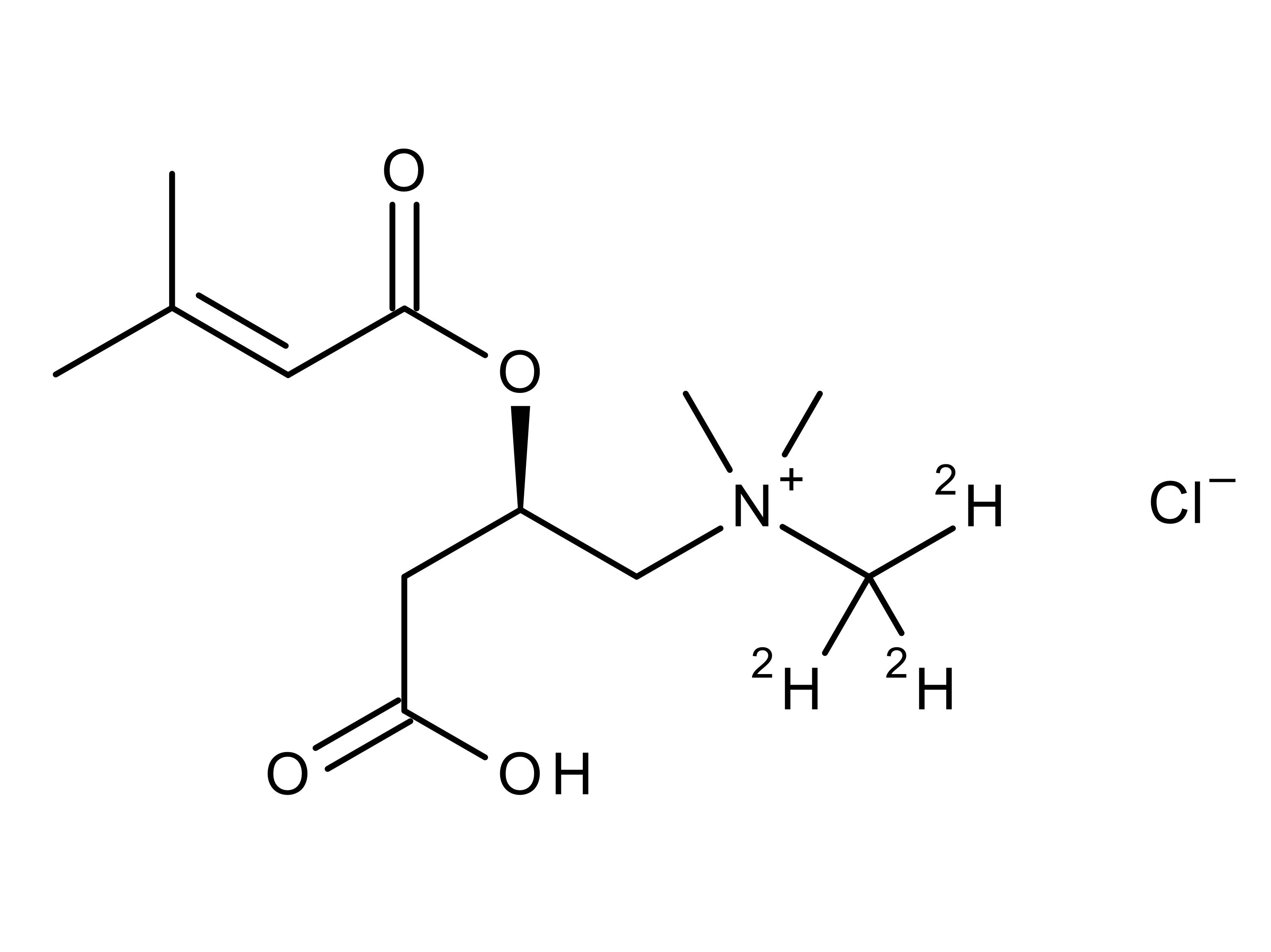 3-Methylcrotonyl-L-carnitine-d3 HCl (N-methyl-d3)