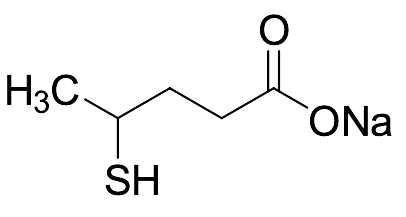 4-Sulfanylpentanoic Acid Sodium Salt