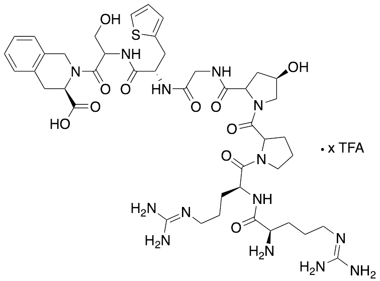 Icatibant Peptide Fragment [1-8] TFA Salt