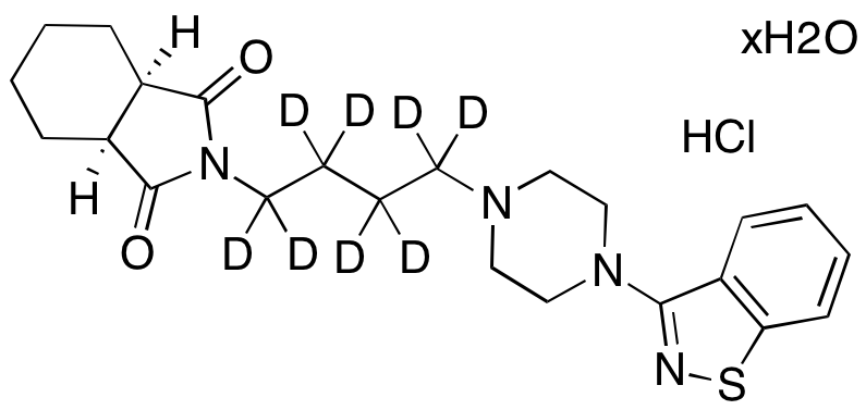 Perospirone-d8 Hydrochloride Hydrate
