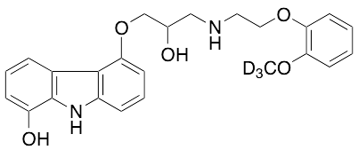 8-Hydroxy Carvedilol-d3