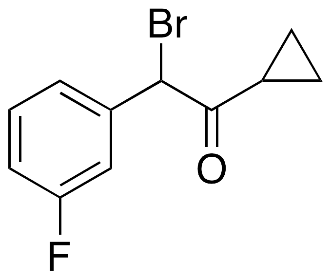 2-Bromo-1-cyclopropyl-2-(3-fluorophenyl)ethanone