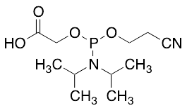 2-(((2-Cyanoethoxy)(diisopropylamino)phosphino)oxy)acetic Acid