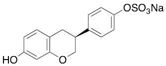 (S)-Equol 4’-Sulfate Sodium Salt