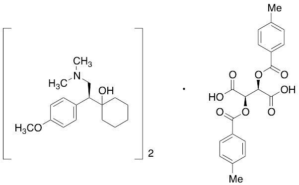 S-Venlafaxine-di-p-toluoyl-L-tartrate Salt (2:1)
