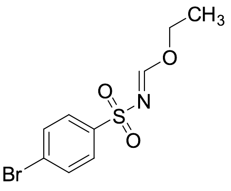 Ethyl N-[(p-bromophenyl)sulfonyl]formimidate