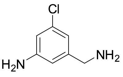 3-(Aminomethyl)-5-chloroaniline (~90%)