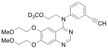 N-(2-Methoxyethyl) Erlotinib-d3